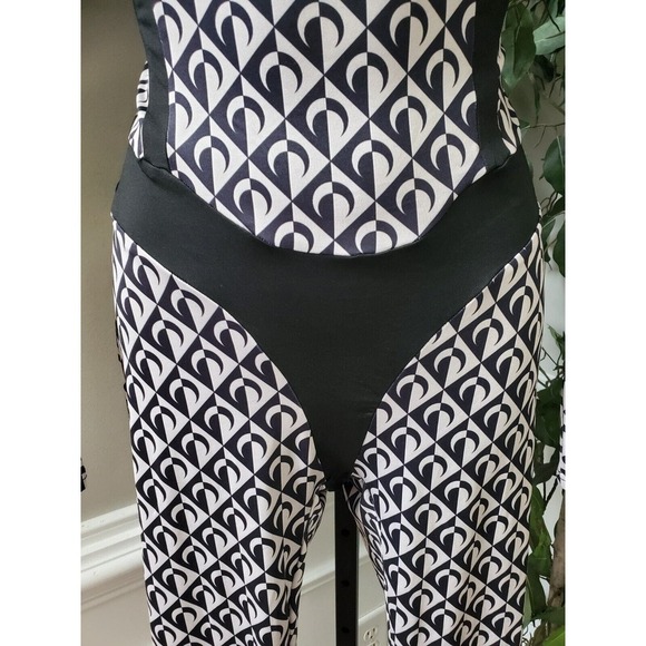 Lala Black Streetwear Autumn Fashion Skinny Slim Bodycon Jumpsuit Size Small - Picture 3 of 9